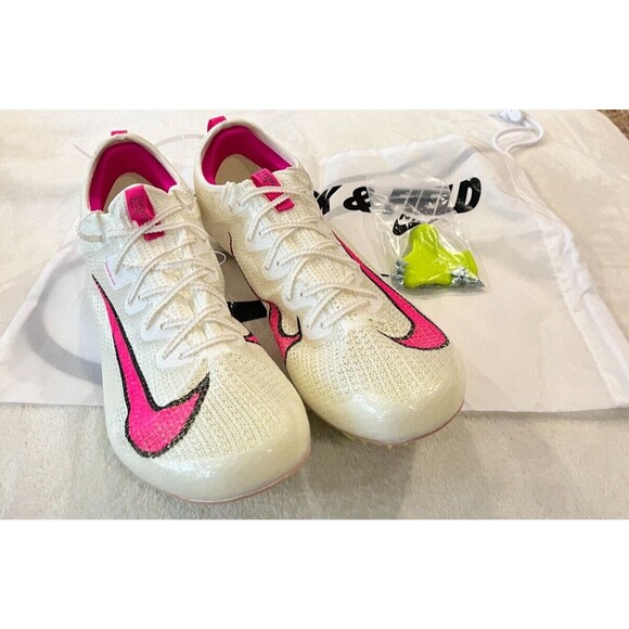 Nike Zoom SuperFly Elite 2 \'Sail Pink\' Running Track Spikes Size 13 Mens NEW main image 9